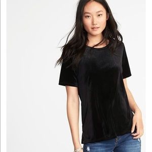 Velvet top